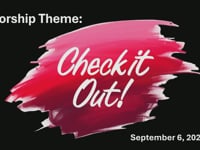 Worship for Sep 6th 2026