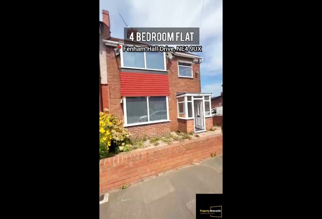 4 Bedroom House Available – Fenham Hall Drive Main Photo