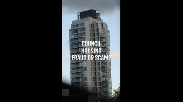 VERTICAL VIDEO: Council Housing Fraud – organised crime or a scam?