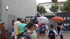 Primer dia de normalitat a les escoles d'infantil i primària