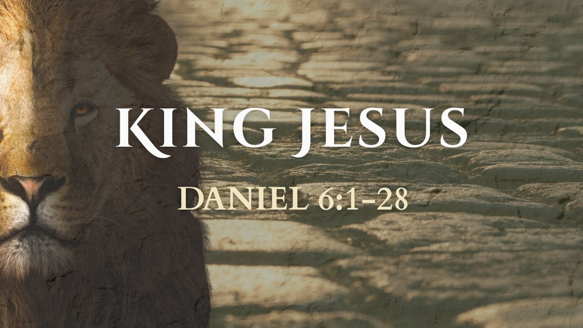 Sept 06, 2026 - King Jesus