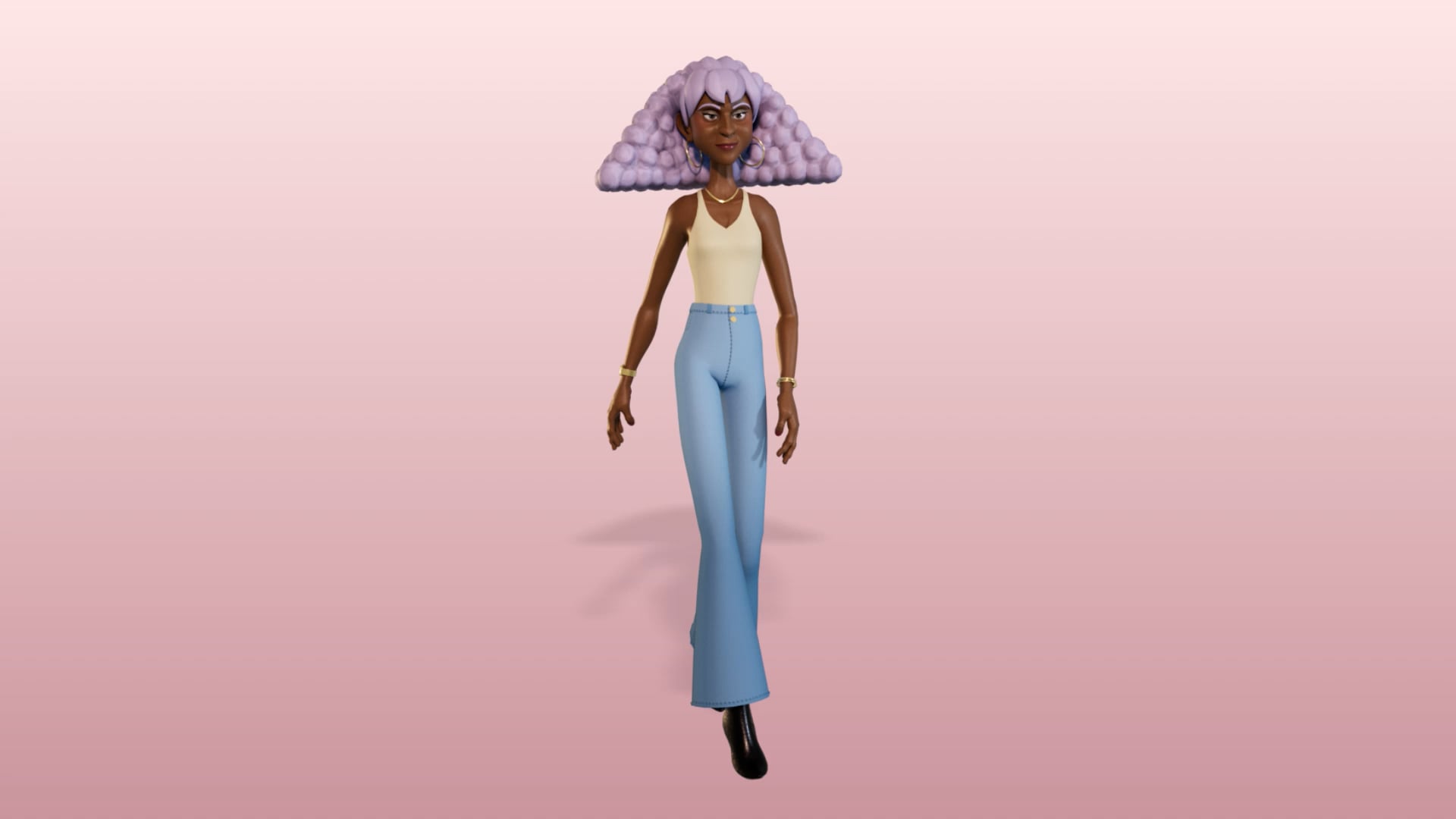 Dee - Walk Cycle