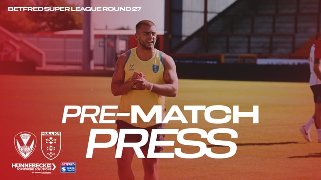 "It's a Fantastic Group" St. Helens Pre-Match Press - Mikey Lewis