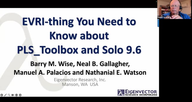 EVRI-thing You Need to Know About PLS_Toolbox/Solo 9.6