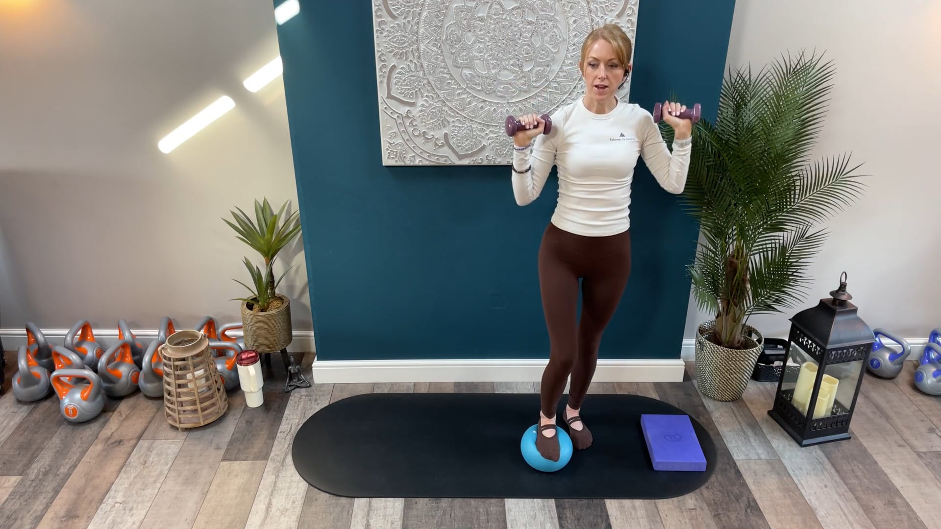 Live Equipment Pilates Class