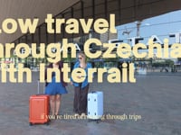 Slow train travel to Czechia (Interrail)