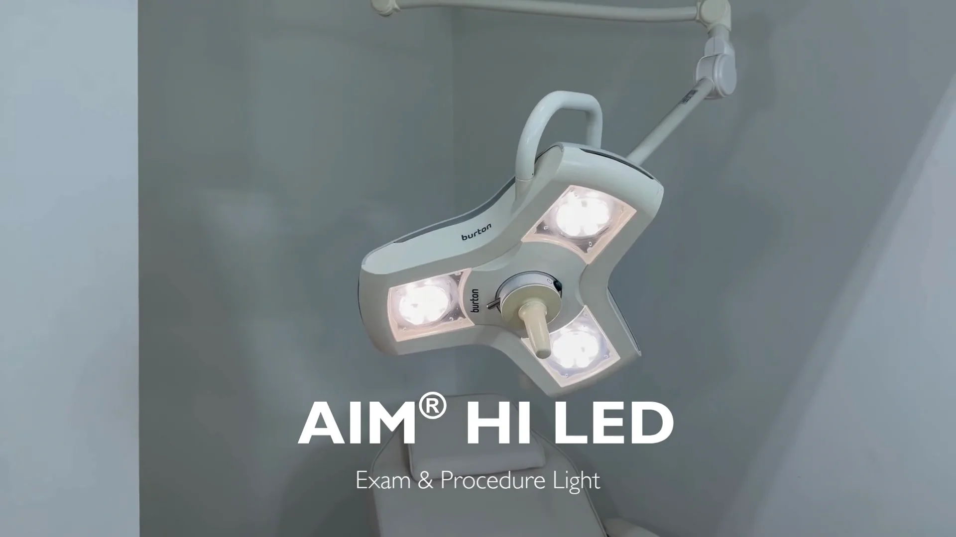 【新品】mamu MEDICAL LUMINIGHT VAIL PRO EX Burton Medical ALED070W AIM® HI LED Exam Light Wall Mounted