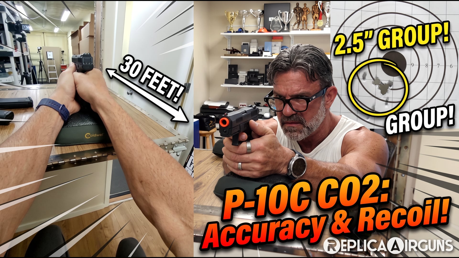 ASG CZ P-10C CO2 Blowback Airsoft Pistol Field Test Review