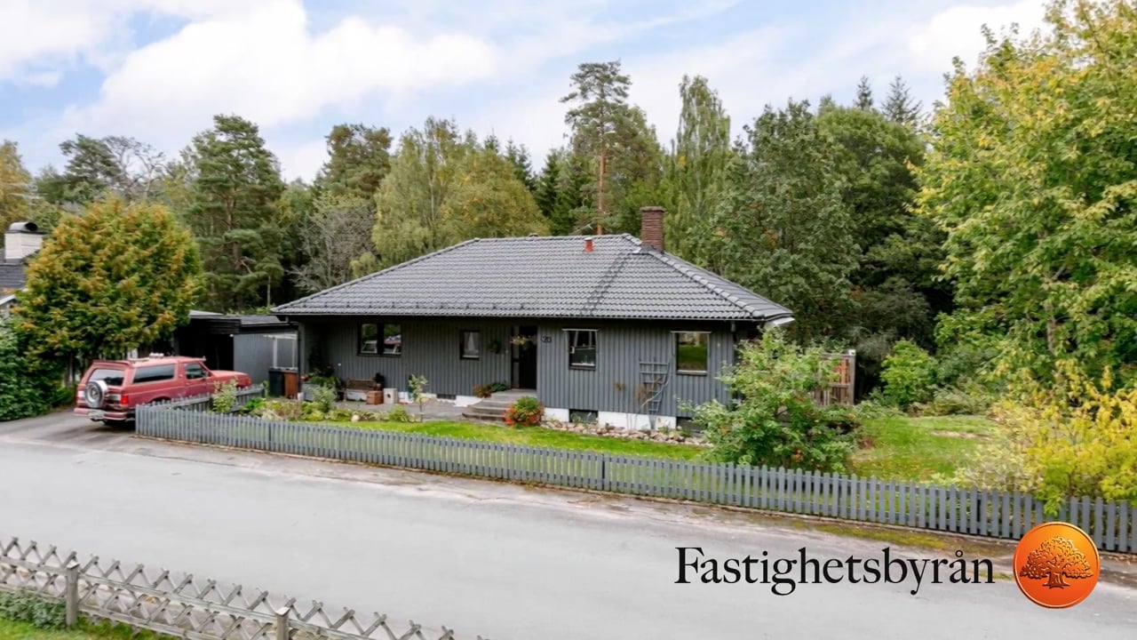 7 rum Villa på Posthemsvägen 20 Hult Eksjö kommun - video