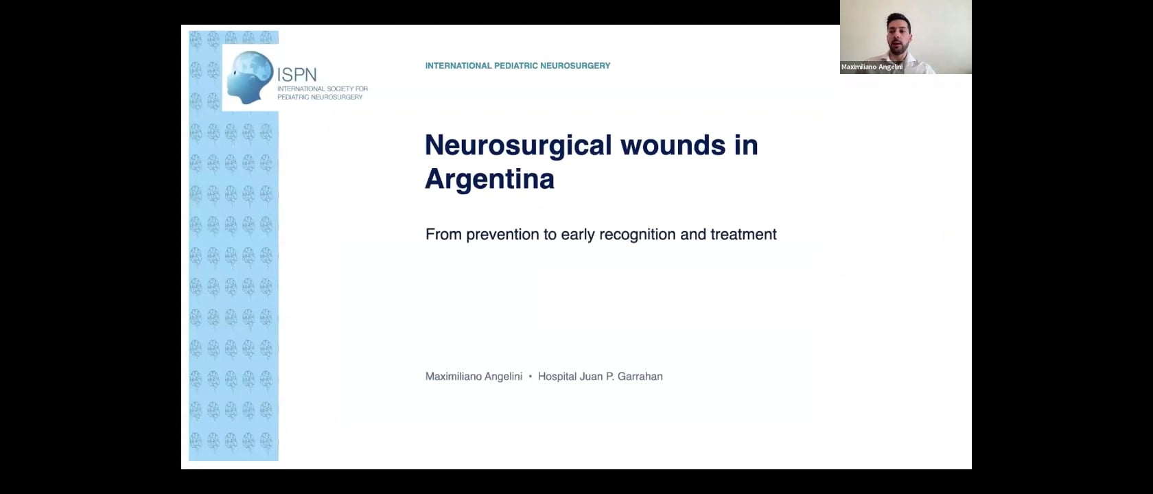 ISPN Nursing Webinar 9/26 – Neurosurgical Wounds in Argentina