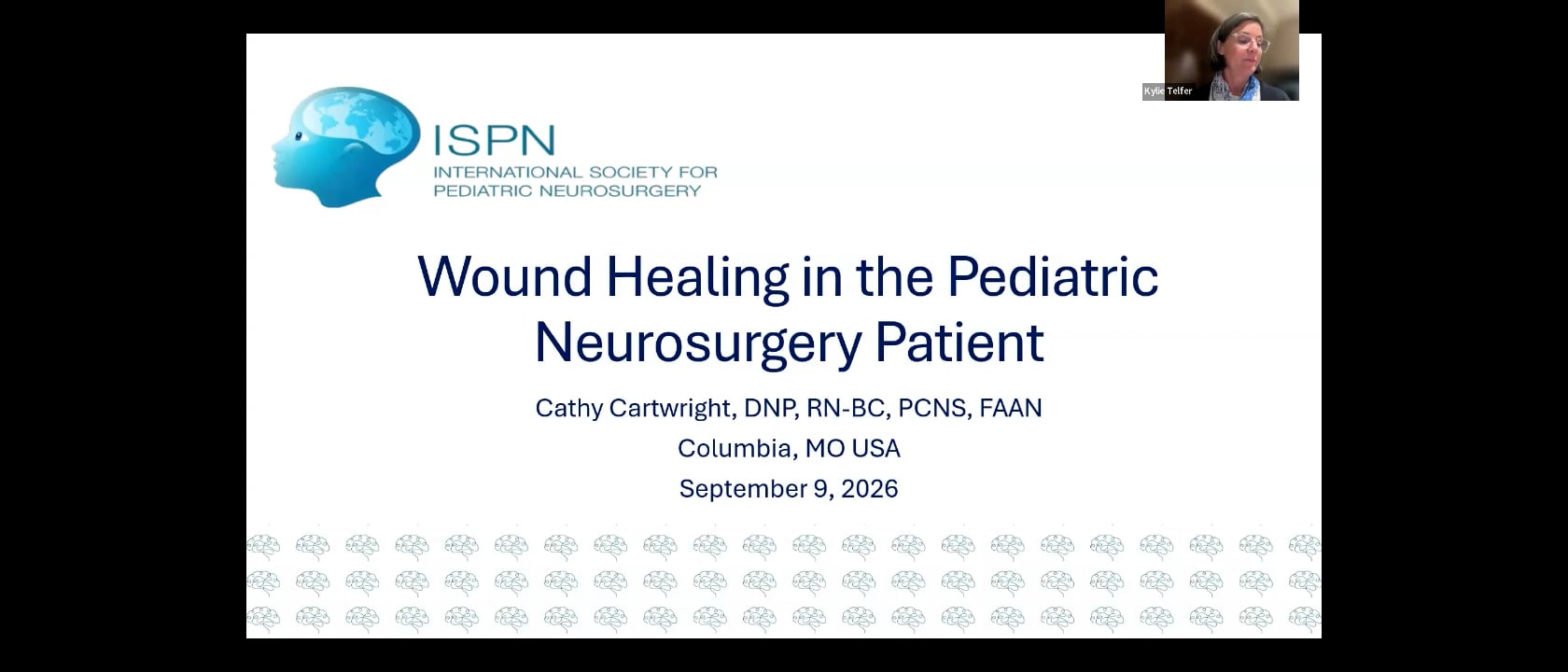 ISPN Nursing Webinar 9/26 – Wound Healing in the Pediatric Neurosurgery Patient