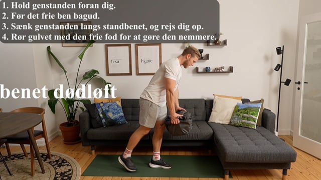 Video: Et benet dødløft