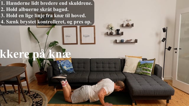 Video: Armstrækkere på knæ