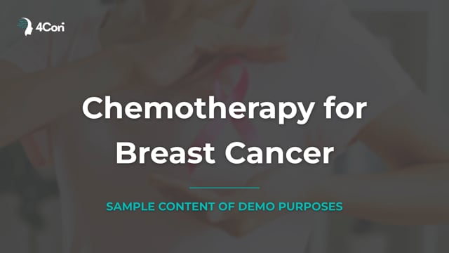 DEMO - Chemotherapy for Breast Cancer