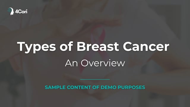DEMO - Types of Breast Cancer Overview