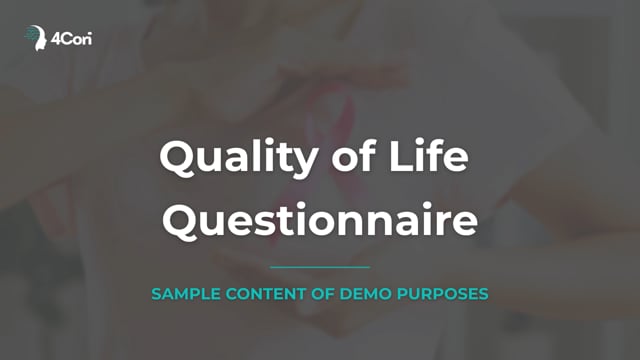DEMO - Quality of Life Questionnaire