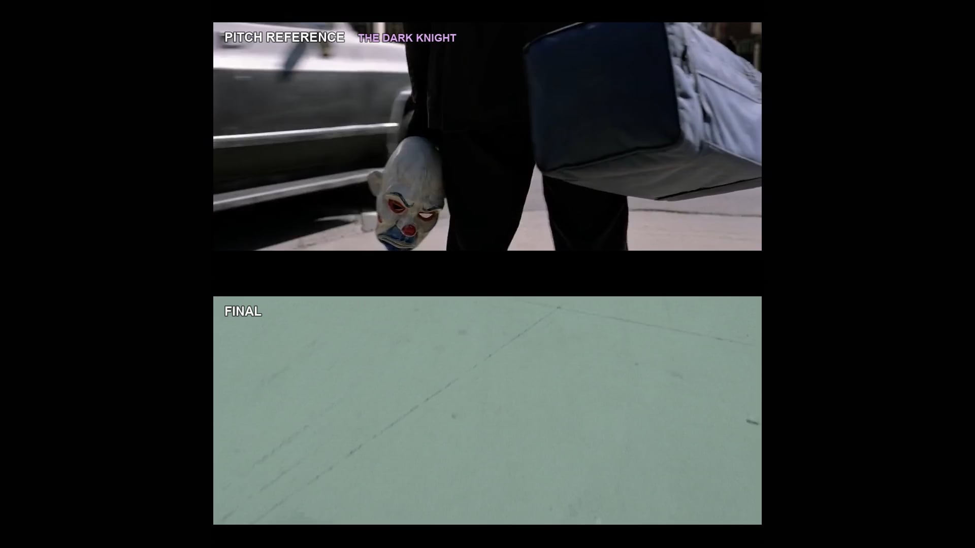 CUFF — Film References to Final Film