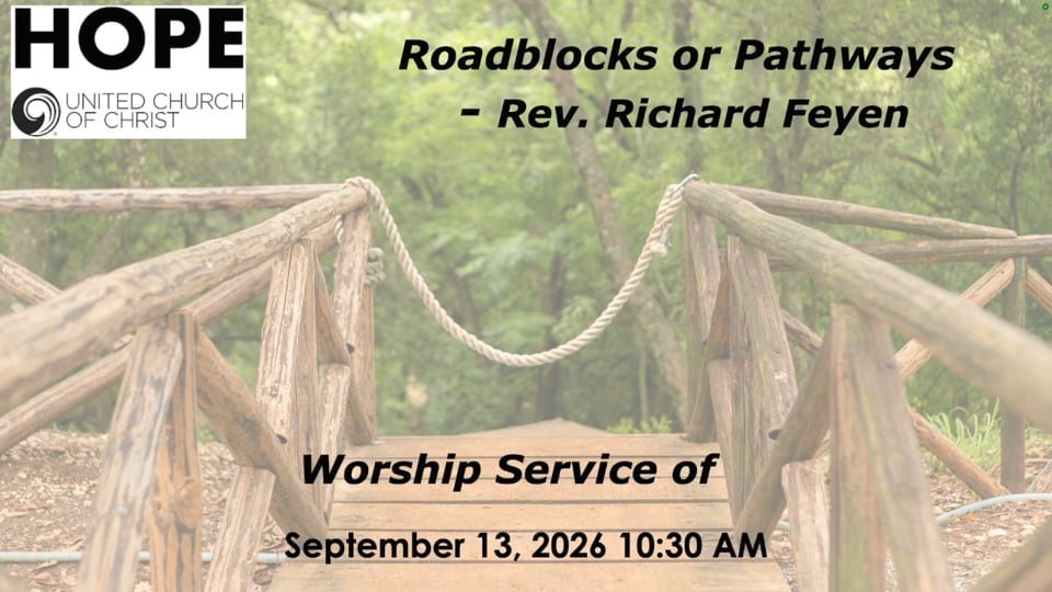 Roadblocks or Pathways