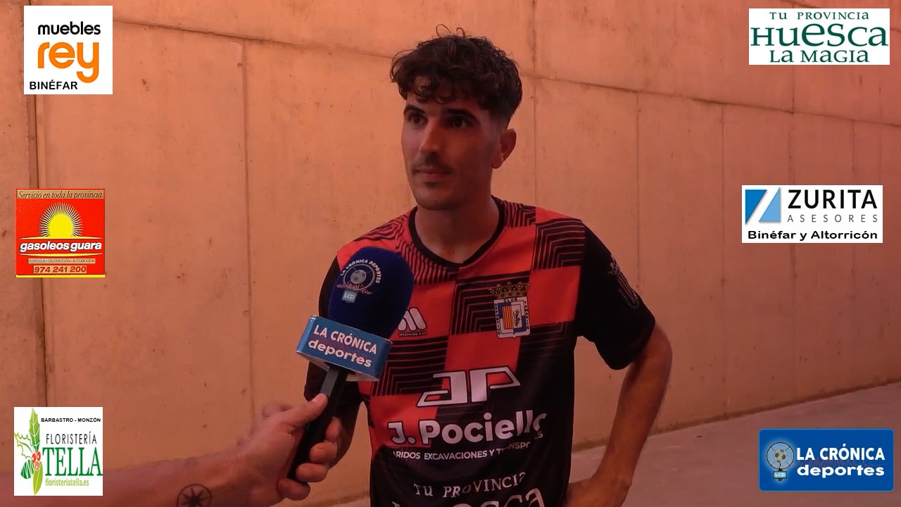 DAVID SALES (Jugador Tamarite) CD Binéfar 2-3 CDJ Tamarite / Jor. 2 / Tercera Rfef