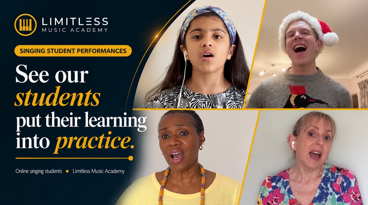 Limitless Music Academy Singing Students Performance