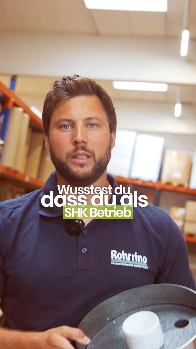 Rohrrino: Händlerrabatt