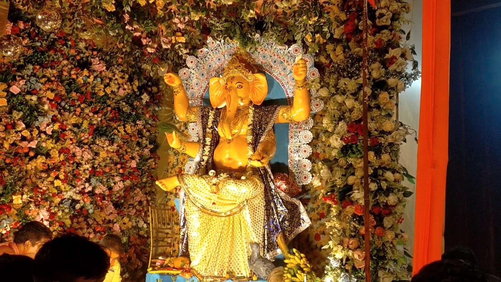 एक झलक, गिरिडीह में केंद्रीय पूजा समिति  द्वारा मनाया   गया गणपति पूजन महोत्सव GIRIDIH#Jarkhand 