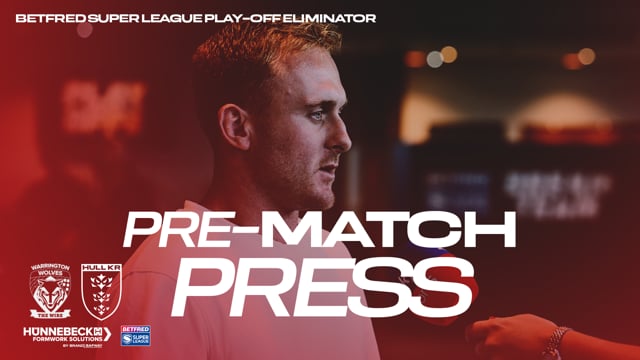 "We'll Put Our Best Foot Forward On Saturday" Warrington Pre-Match Press - Jez Litten