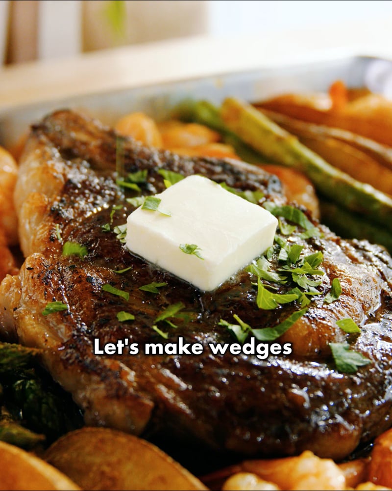 Pillsbury surf and turf recipe video, edited and produced by Matt Chavez