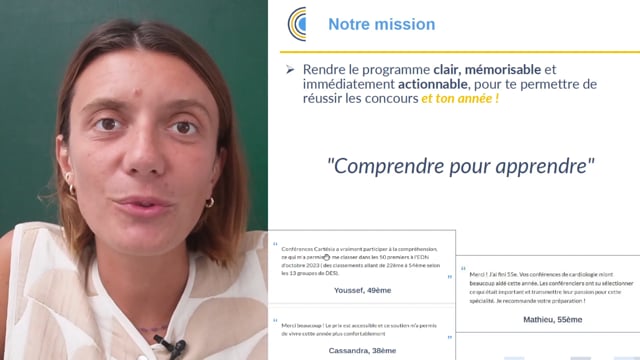 Préparer les EDN et les ECOS avec Conférence Cartesia