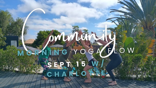 NEW! Charlotte Community Morning Flow - Sept 15