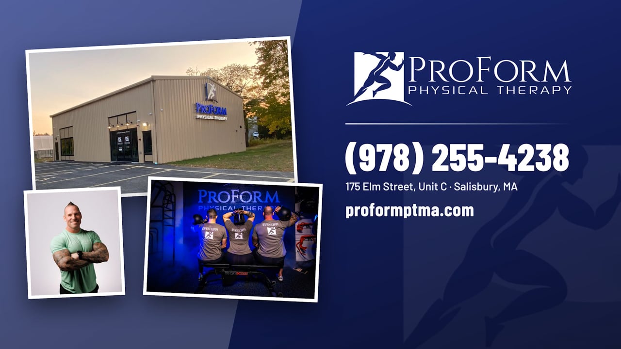 ProForm Physical Therapy in Salisbury, a thirty second TV commercial