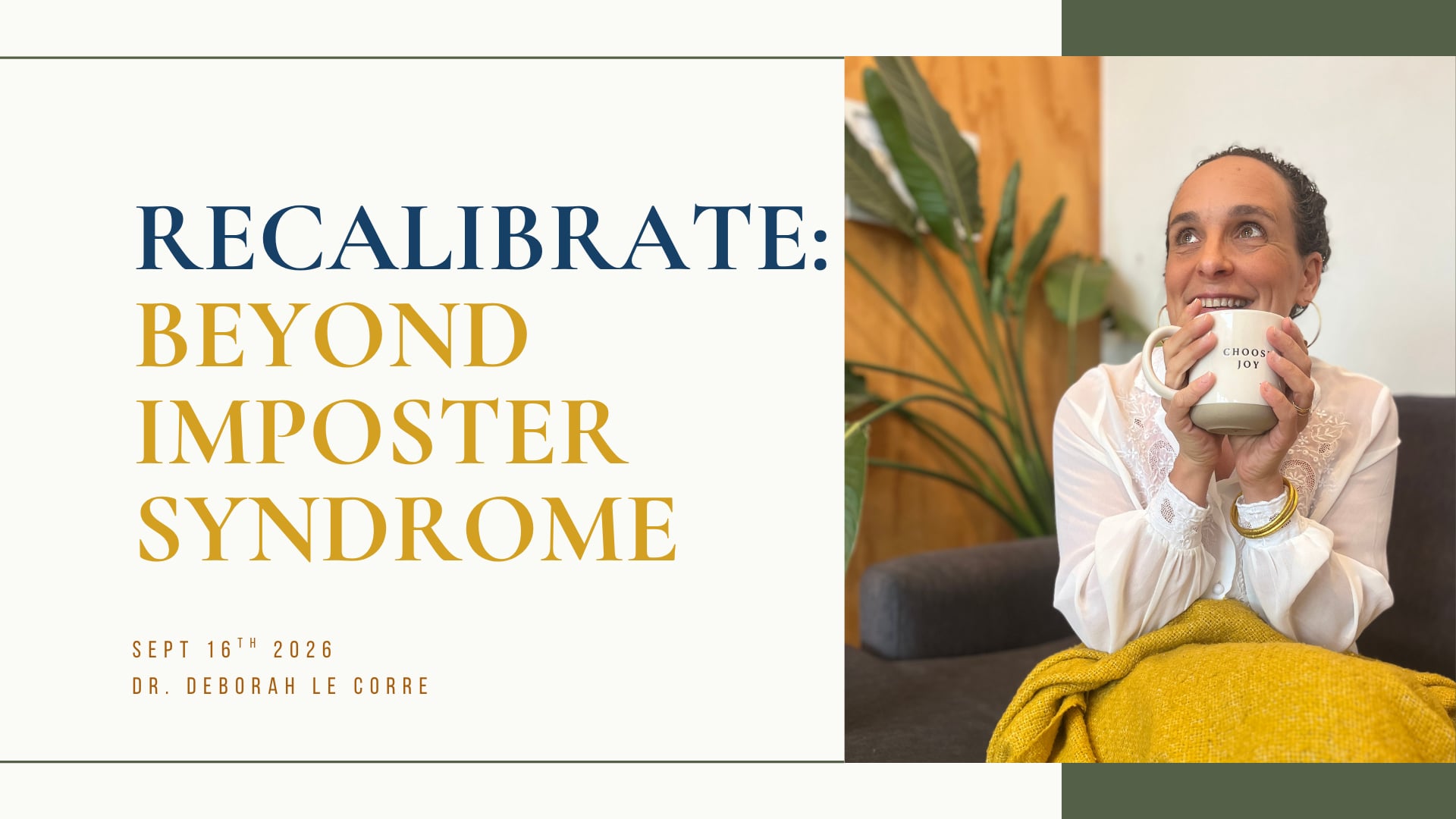 IMPOSTER SYNDROME WEBINAR