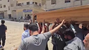 تشييع المقاتل السابق في الجيش السوري الحر حسام نور الدين في مدينة حمص
