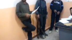 مقاتلو لواء المعتز بالله ينشدون أغنية من كلمات مازن الصبيحي