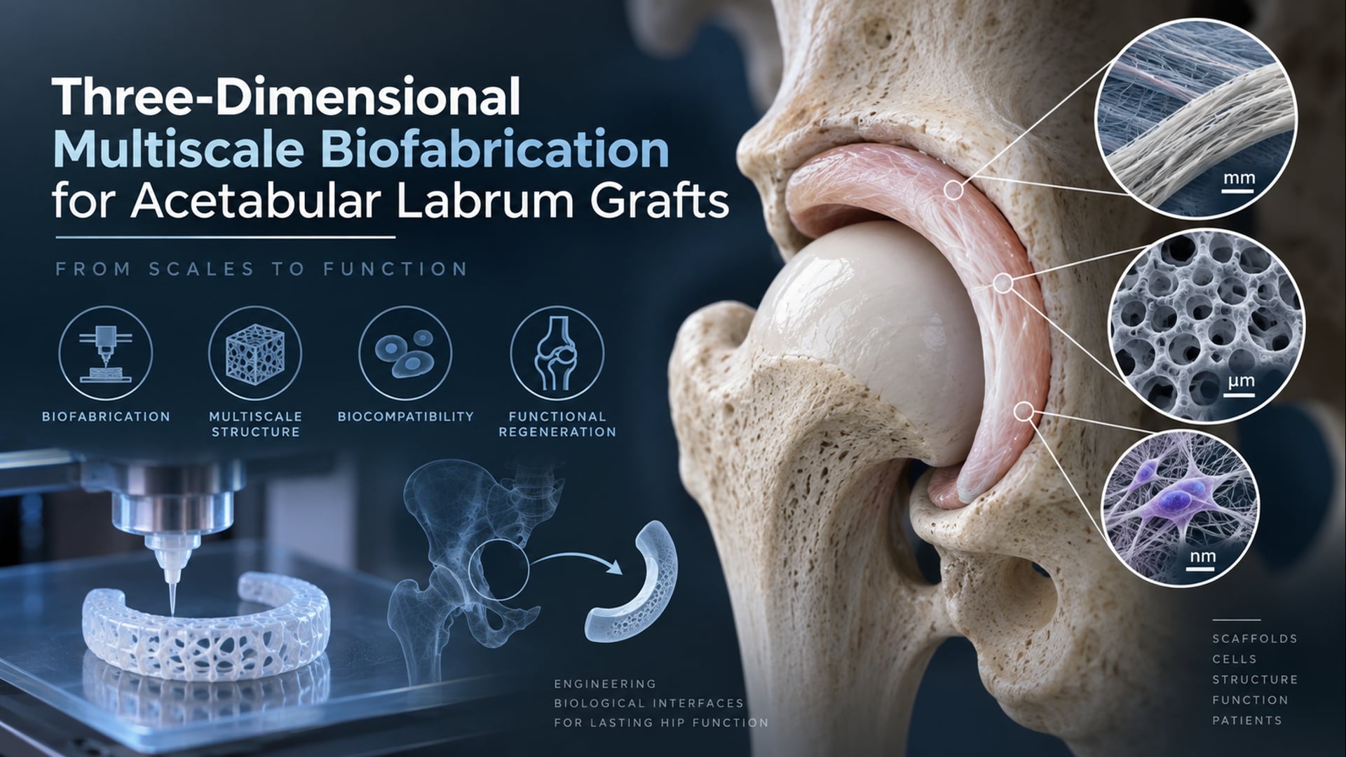 Three-Dimensional Multiscale Biofabrication for Acetabular Labrum Grafts (S. Ferguson)