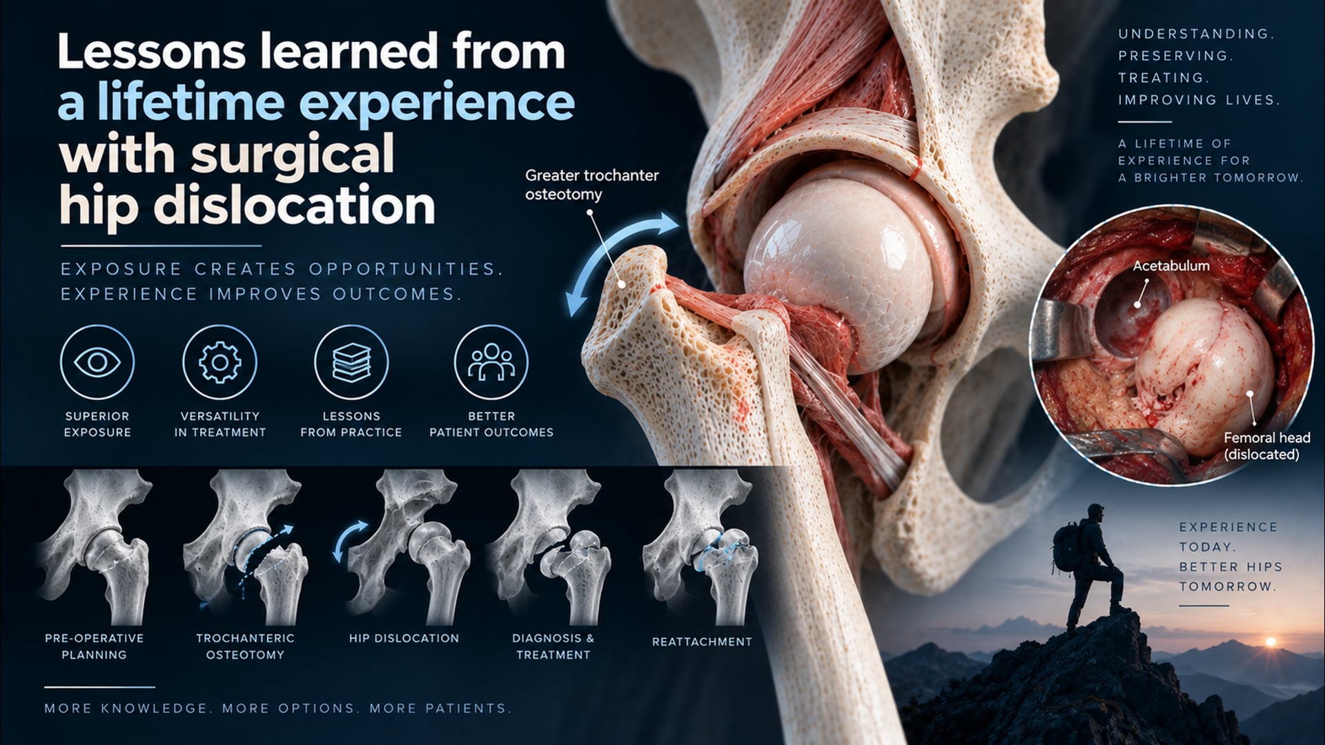 Lessons learned from a lifetime experience with surgical hip dislocation (H. Nötzli)