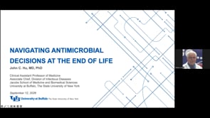 Navigating Antimicrobial Decisions at the End of Life