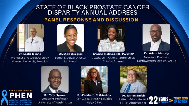 Black Prostate Cancer Disparities: Expert Panel Discussion