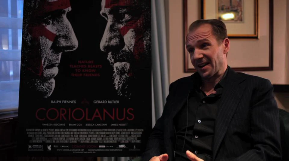 Ralph Fiennes on Coriolanus (Part 1 of 3)