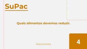 Quais alimentos devemos reduzir.
