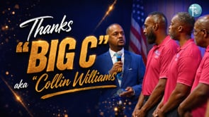 Thanks “Big C” aka “Collin Williams” for Your Dedication | #award #brother #appreciation
