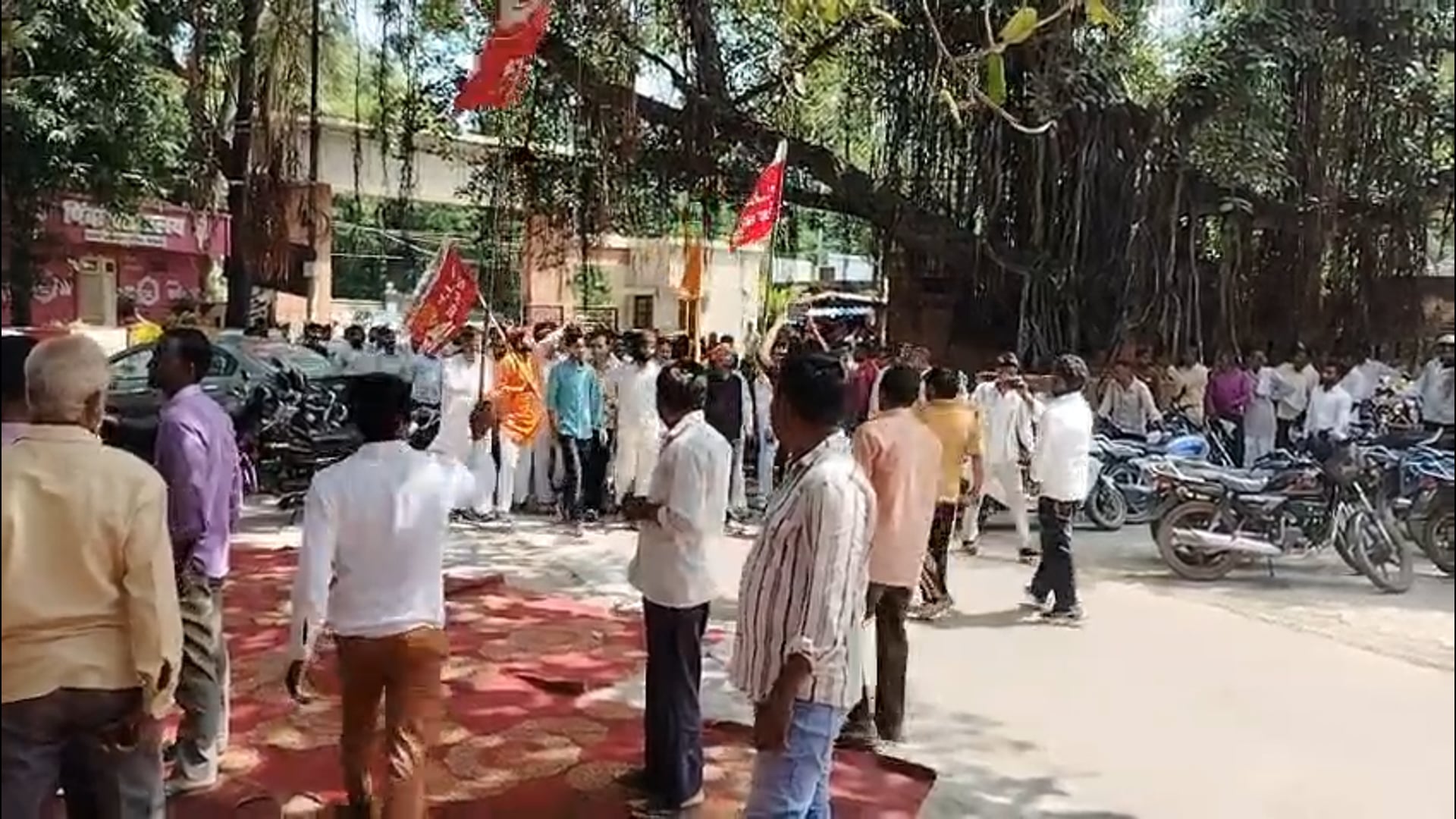 जिला बिजनौर में क्षत्रिय समाज का यूजीसी के खिलाफ प्रदर्शन में राष्ट्रीय जन लोक पार्टी सत्य के संयोजक भाई शेर सिंह राणा 