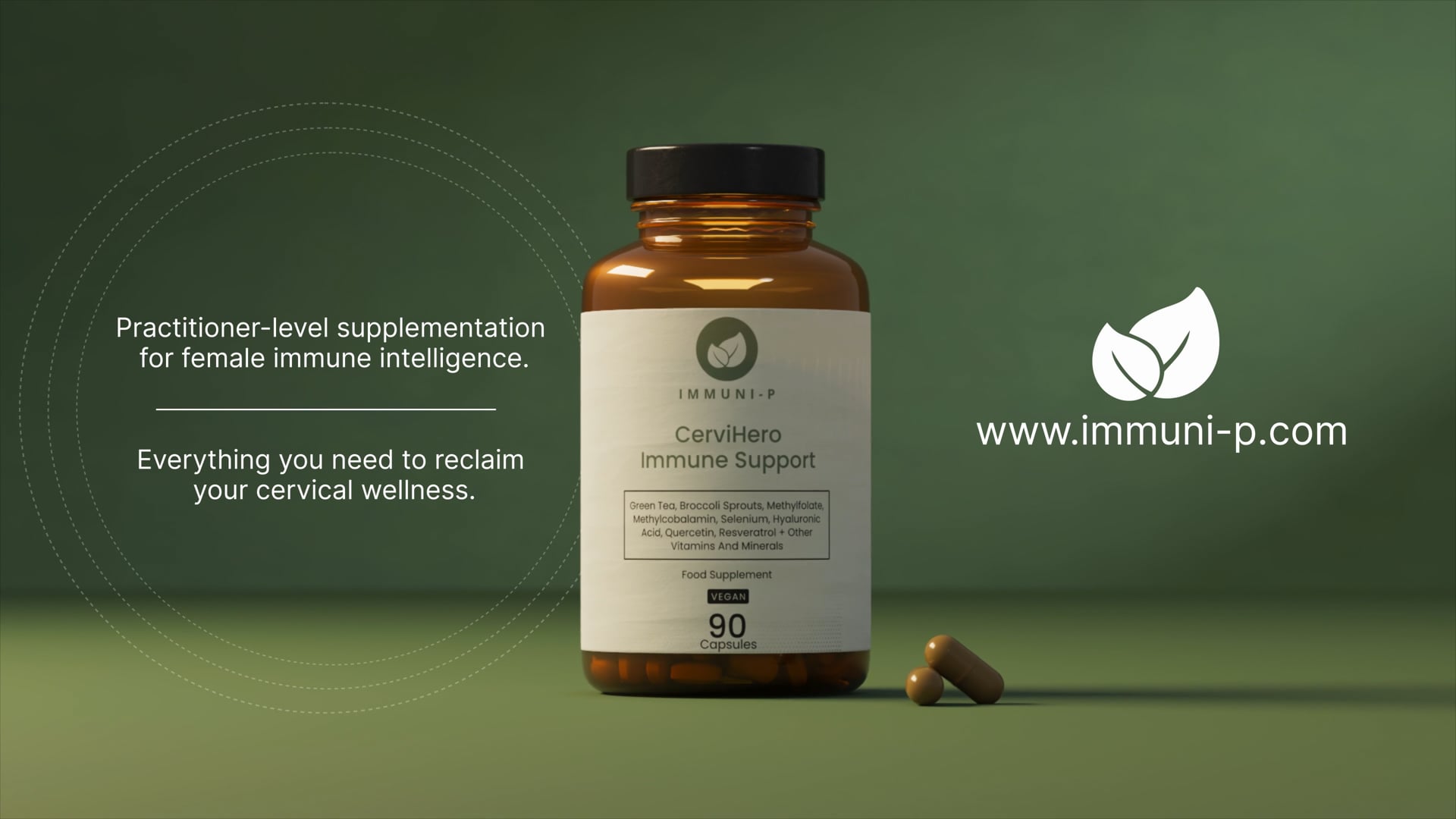 IMMUNI-P CerviHero Amazon ad