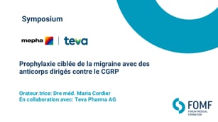 Prophylaxie ciblée de la migraine avec des anticorps dirigés contre le CGRP