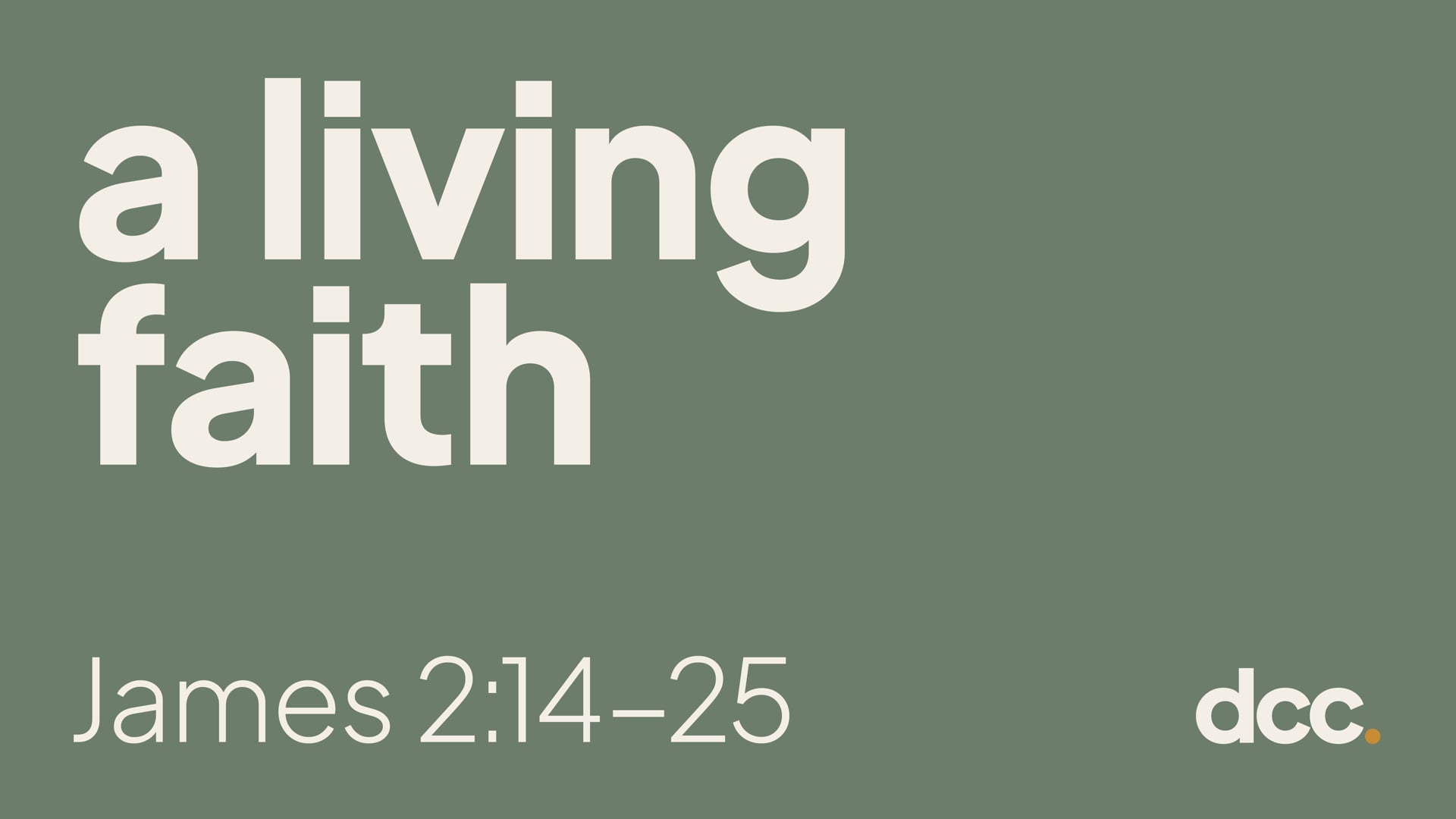 September 13 2026 Sermon