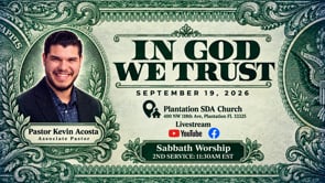 “In God We Trust” (2nd Service)