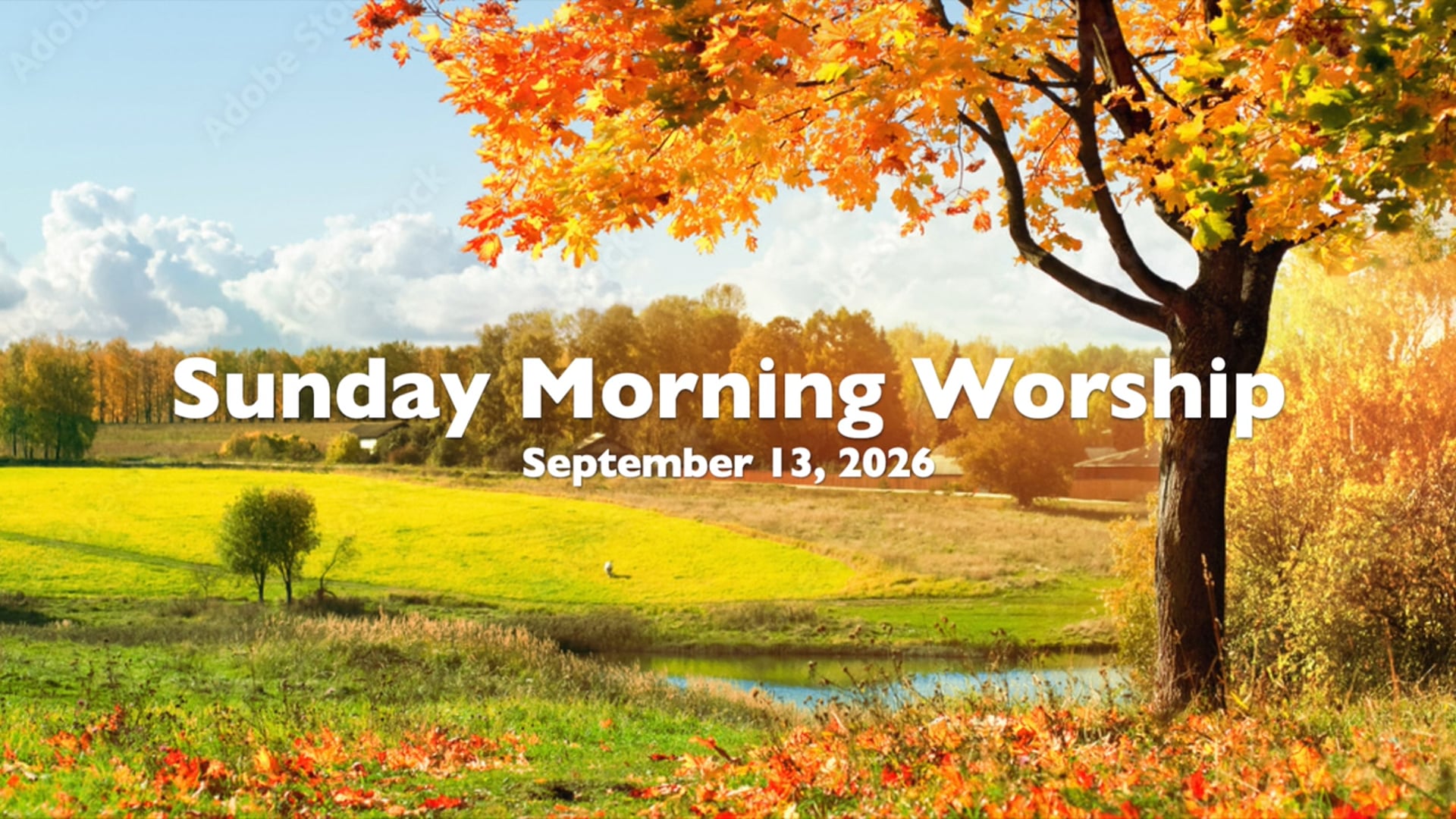 WCCA Sunday Morning Worship - September 13, 2026