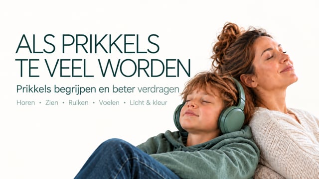 Omslag van deel 1 van Als prikkels te veel worden