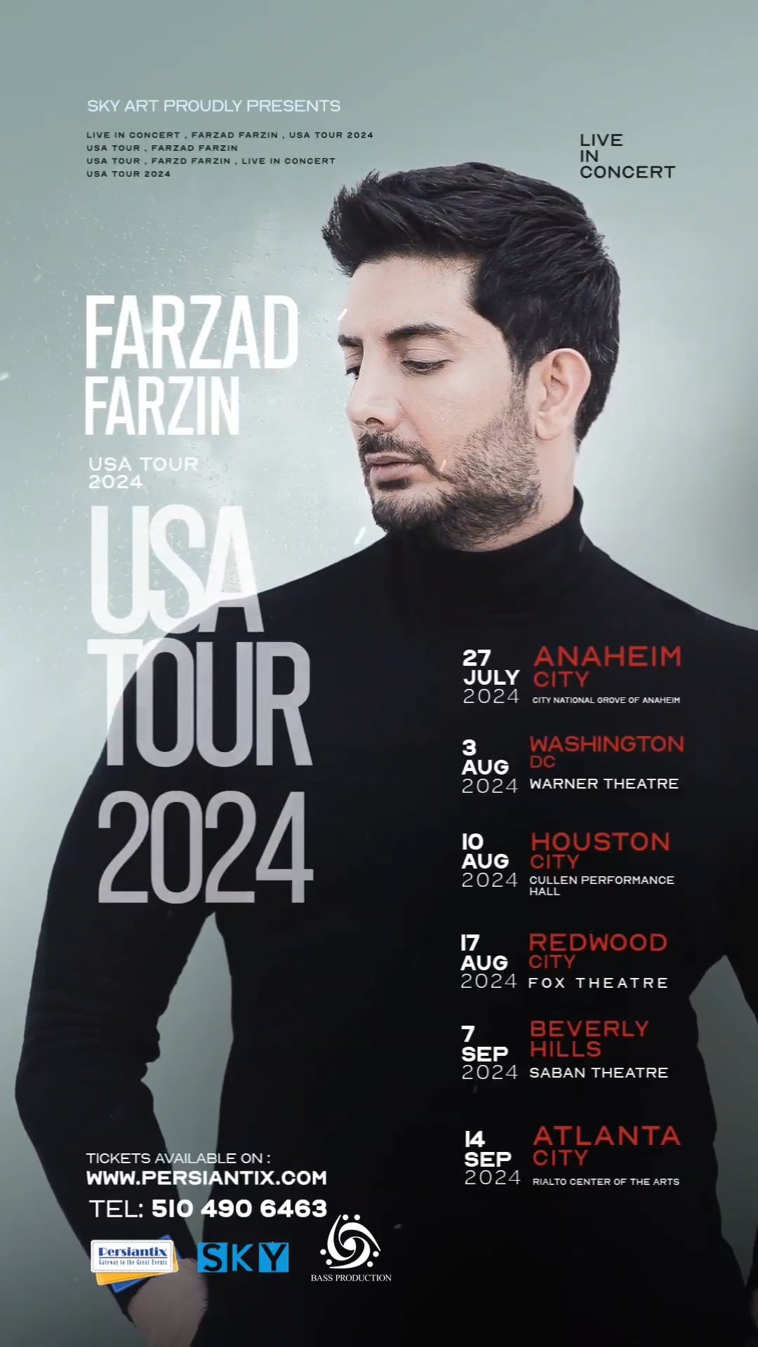 Farzad Farzin USA Tour Ads 1