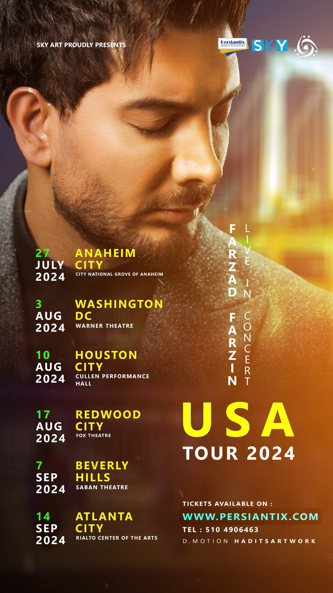 Farzad Farzin USA Tour Ads 3